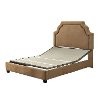 KF705009CM Classic Camel Brown Queen Upholstered Bed - Loren-6