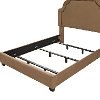 KF705009CM Classic Camel Brown Queen Upholstered Bed - Loren-7