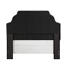 KF706009CL Classic Charcoal Gray King Upholstered Bed - Loren-7