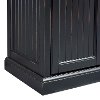 CF3103-BK Distressed Black Kitchen Pantry Cabinet - Seaside-8