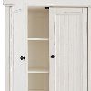 CF3103-WH Distressed White Kitchen Pantry Cabinet - Seaside-6