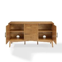 CF1107-AC Mid Century Modern Acorn Brown Console Table - Landon-5