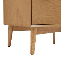 CF1107-AC Mid Century Modern Acorn Brown Console Table - Landon-7