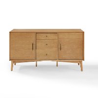 CF1107-AC Mid Century Modern Acorn Brown Console Table - Landon-8