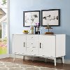 CF1107-WH Mid-Century Modern White Console Table - Landon-7