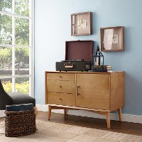 CF1106-AC 40 Inch Retro Brown TV Stand - Landon