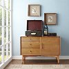 CF1106-AC 40 Inch Retro Brown TV Stand - Landon-2