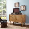 CF1106-AC Brown Mid Century Modern 40 Inch TV Stand - Landon