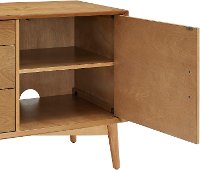 CF1106-AC Brown Mid Century Modern 40 Inch TV Stand - Landon-4