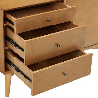 CF1106-AC Brown Mid Century Modern 40 Inch TV Stand - Landon-5