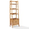 CF1109-AC Small Modern Brown Bookcase - Landon-3