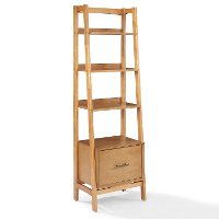 CF1109-AC Small Modern Brown Bookcase - Landon-3