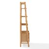 CF1109-AC Small Modern Brown Bookcase - Landon-4