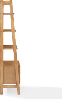 CF1109-AC Small Modern Brown Bookcase - Landon-4