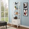 CF1109-WH Small Modern White Bookcase - Landon-2