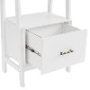 CF1109-WH Small Modern White Bookcase - Landon-4