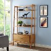 CF1110-AC Large Modern Brown Bookcase - Landon