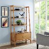CF1110-AC Large Modern Brown Bookcase - Landon-3