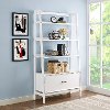 CF1110-WH Large Modern White Bookcase - Landon-2