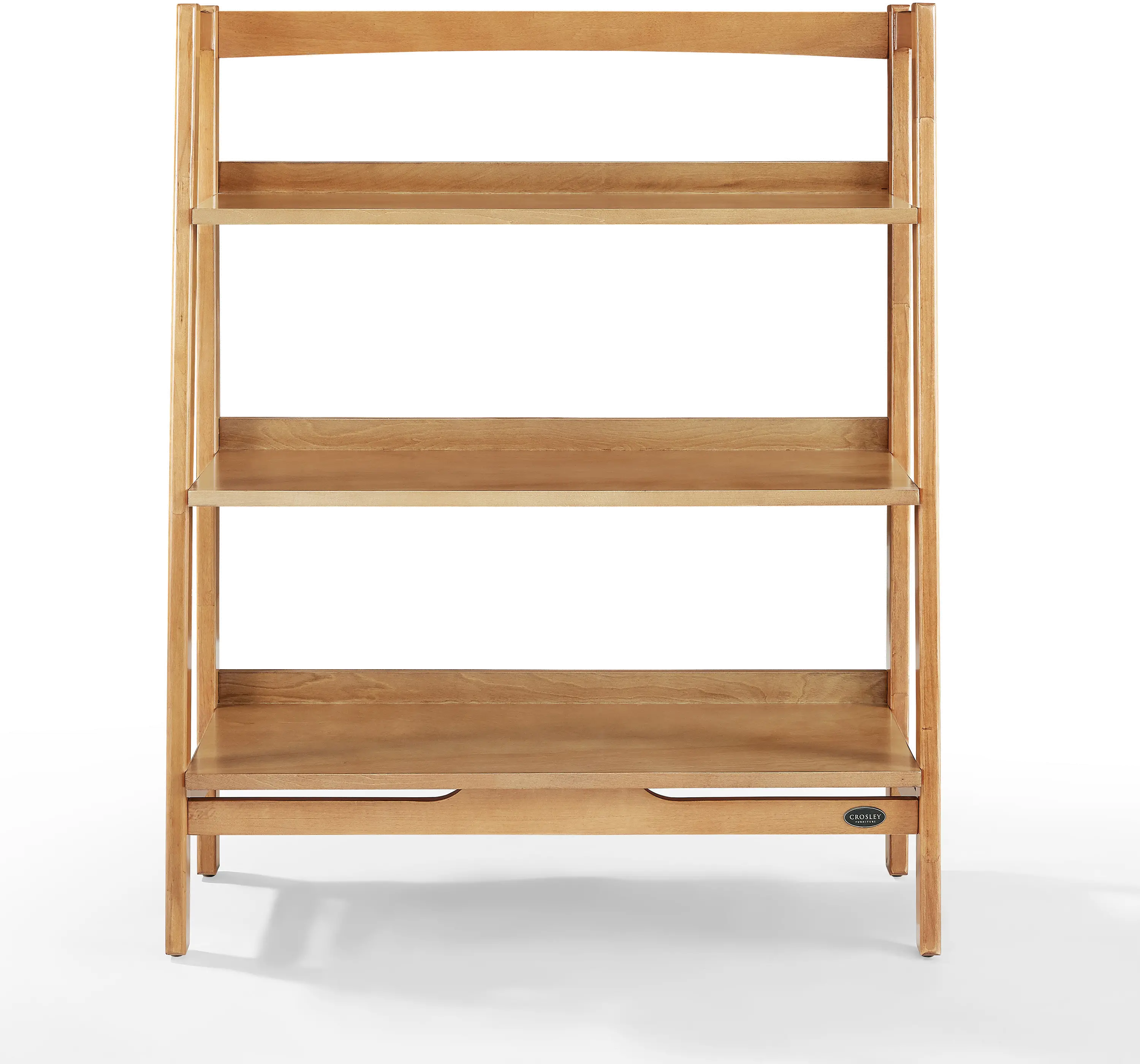 CF1111-AC Landon Wide Modern Brown Bookcase-3
