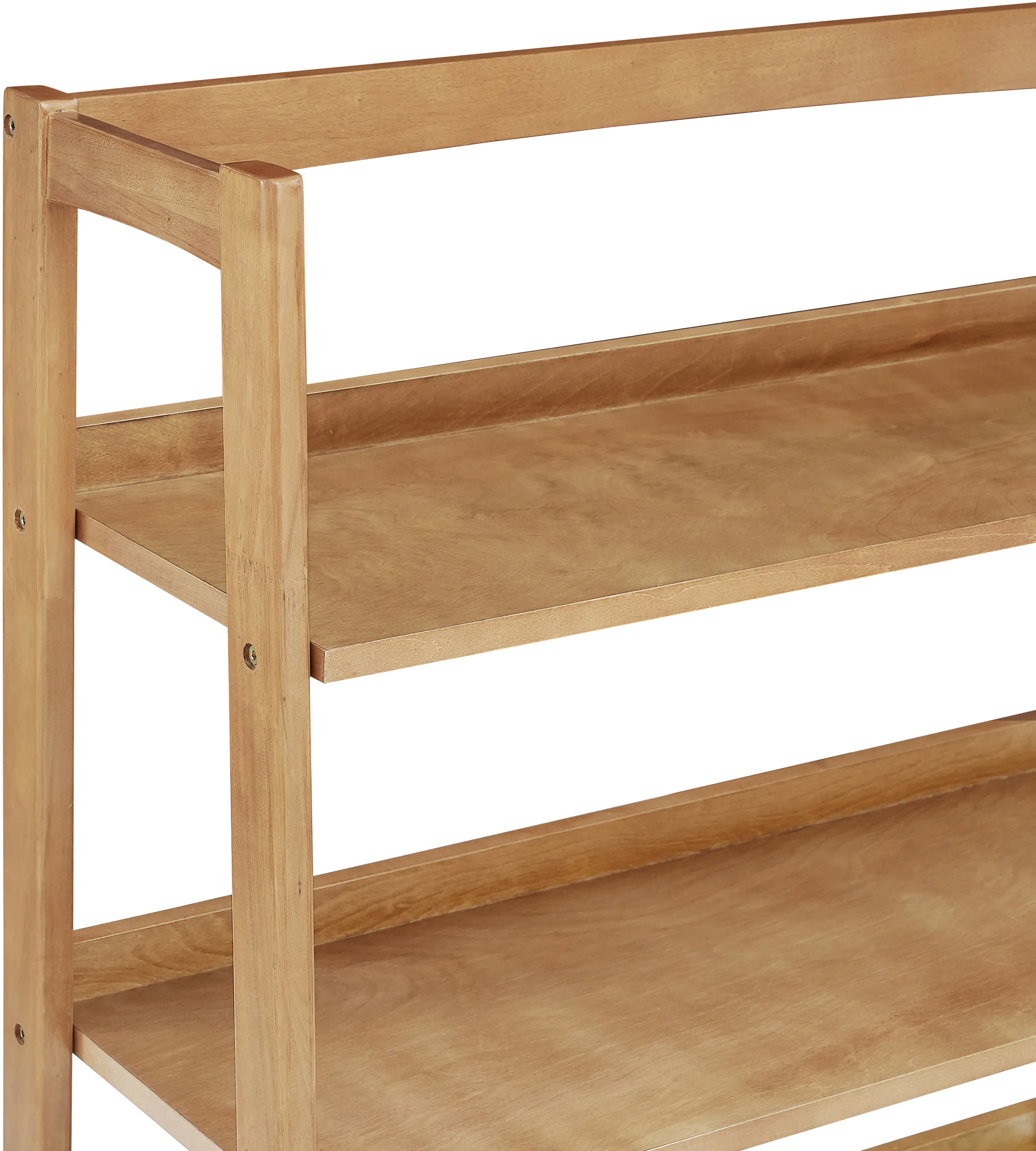 CF1111-AC Landon Wide Modern Brown Bookcase-5