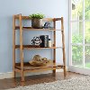 CF1111-AC Wide Modern Brown Bookcase - Landon