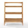 CF1111-AC Wide Modern Brown Bookcase - Landon-3