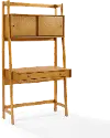 CF6511-AC Modern Brown Ladder Desk - Landon