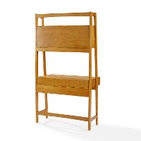 CF6511-AC Modern Brown Ladder Desk - Landon-6