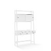 CF6511-WH Modern White Writing Desk - Landon-4