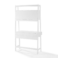 CF6511-WH Modern White Writing Desk - Landon-7