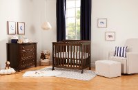 Classic Espresso Brown 4-in-1 Convertible Crib - Kalani-5