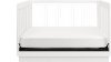Modern White and Acrylic 3-in-1 Convertible Crib - Harlow-2