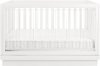 Modern White and Acrylic 3-in-1 Convertible Crib - Harlow-8