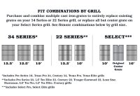 BAC387 Traeger Grill 12.5 Inch Cast Iron Grill Grate-2