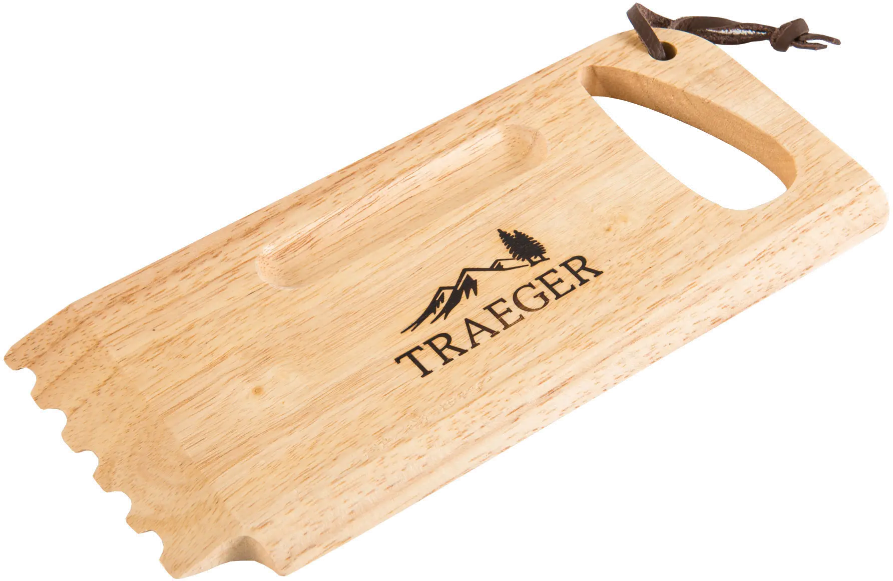 BAC454 Traeger Grill Wooden Grill Grate Scrape-1