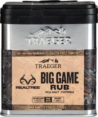 SPC180 Traeger Grill Realtree Big Game Rub