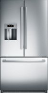 B26FT50SNS Bosch French Door Refrigerator - 36 Inch Stainless Steel-1