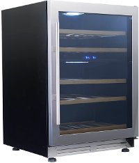 WCF43S3SD Avanti Wine Chiller with Seamless Door - 24 Inch Stainless Steel
