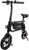 SWAGCYCLE Envy Steel Frame Folding Electric Bicycle - Black-1