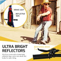 SWAGCYCLE Envy Steel Frame Folding Electric Bicycle - Black-4