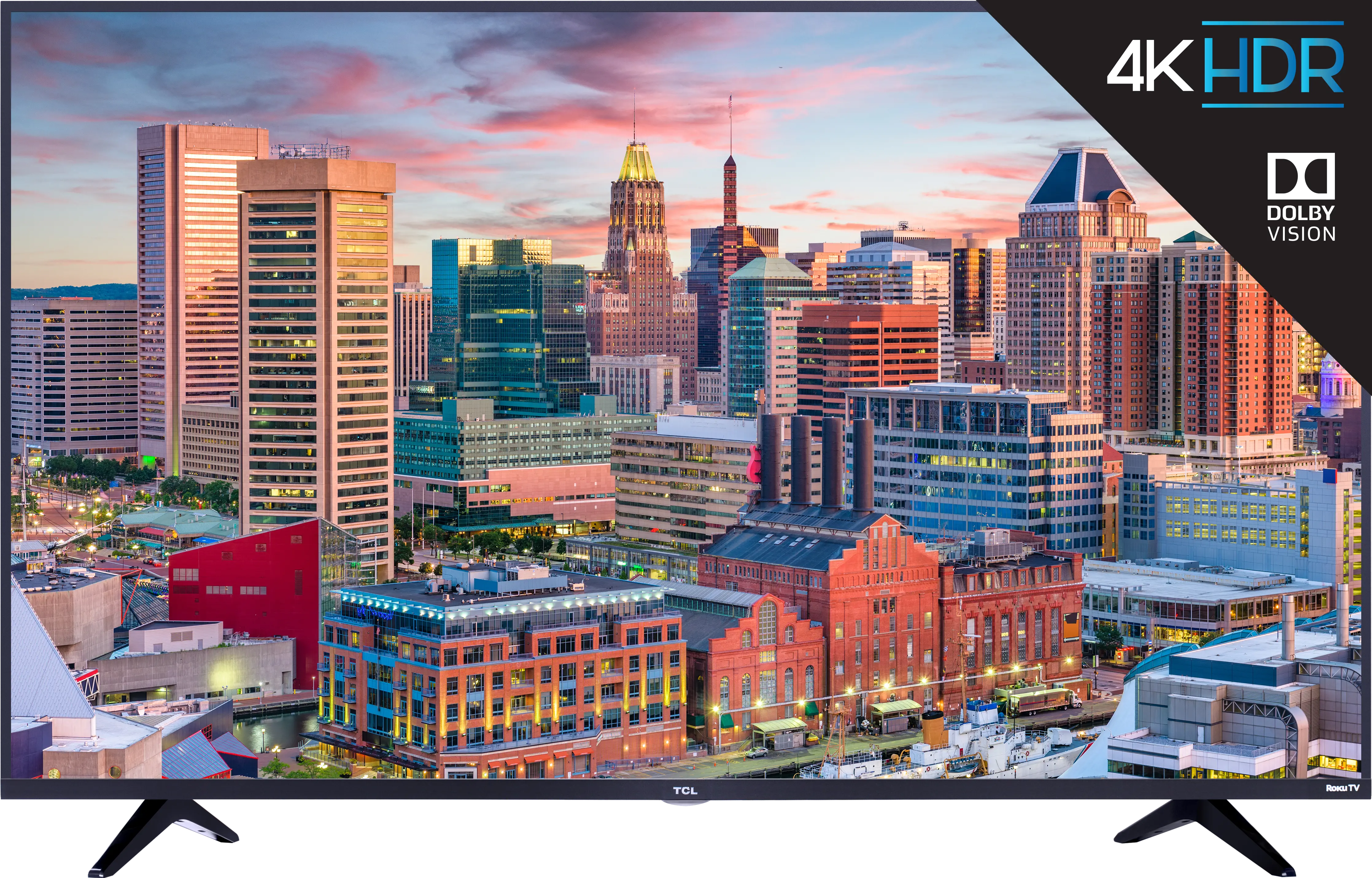 55S517 TCL 5 Series 55 Inch 4K UHD HDR LED Roku Smart TV-1