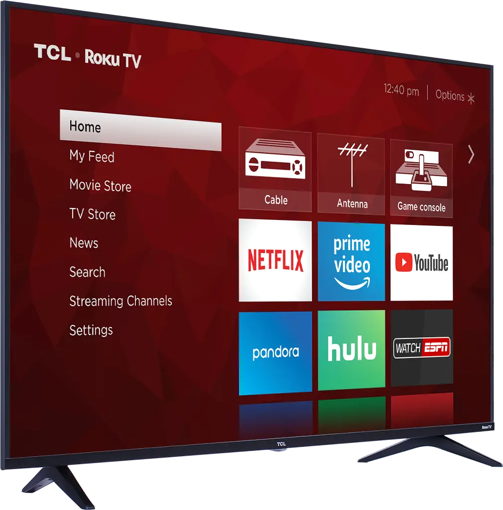 55S517 TCL 5 Series 55 Inch 4K UHD HDR LED Roku Smart TV-2