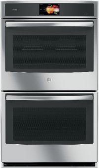 PT9551SLSS GE Profile 30 Inch Smart Double Wall Oven - 10 cu. ft. Stainless Steel