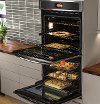 PT9551SLSS GE Profile 30 Inch Smart Double Wall Oven - 10 cu. ft. Stainless Steel-2
