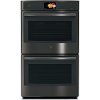 PT9551BLTS GE Profile 30 Inch Smart Double Wall Oven - 10 cu. ft. Black Stainless Steel
