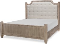 Rachel Ray Home Sunbleached Queen Upholstered Bed - Monteverdi-5