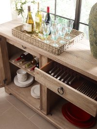 Monteverdi Sunbleached Dining Room Buffet - Rachel Ray-2