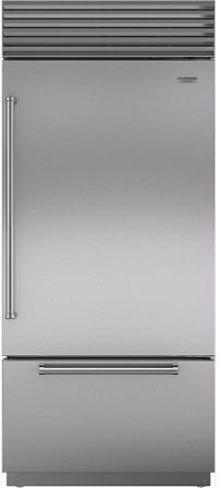 BI-36UID/S/PH-RH Sub-Zero 36 Inch Classic Bottom Freezer Refrigerator with Internal Water Dispenser - 21.7 cu. ft., Right Hinge, Stainless Steel