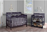 Navy Convertible 5-in-1 Crib - Ashton